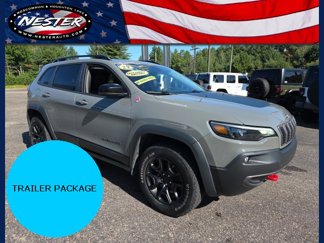 Used 2022 Jeep Cherokee Trailhawk w/ Sun & Sound Group image 1