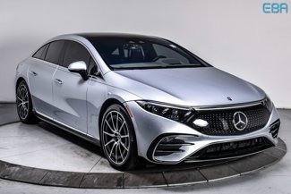 Used 2023 Mercedes-Benz EQS 580 4MATIC Sedan w/ Exclusive Trim Package image 1