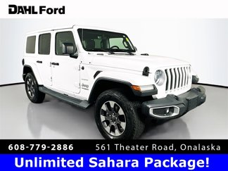 Used 2018 Jeep Wrangler Unlimited Sahara image 1
