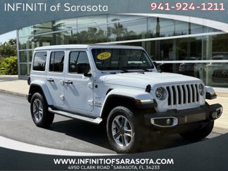 Used 2022 Jeep Wrangler Unlimited Sahara w/ LED Lighting Group image 1