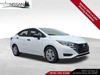 New 2025 Nissan Versa S w/ Trunk Package image 1