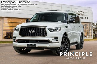 Used 2021 INFINITI QX80 Premium Select w/ Cargo Package image 1