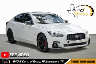 Used 2018 INFINITI Q50 Red Sport 400 image 1