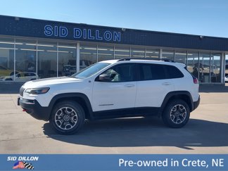 Used 2021 Jeep Cherokee Trailhawk w/ Premium Leather Package image 1
