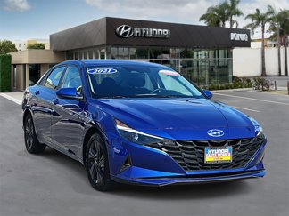 Used 2021 Hyundai Elantra Blue w/ Cargo Package image 1