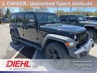 Used 2022 Jeep Wrangler Unlimited Sport image 1