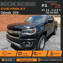 Used 2019 Chevrolet Colorado W/T w/ WT Convenience Package image 1