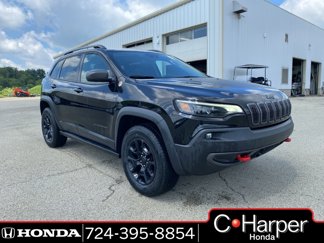 Used 2021 Jeep Cherokee Trailhawk w/ Premium Leather Package image 1