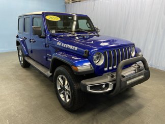 Used 2020 Jeep Wrangler Unlimited Sahara w/ LED Lighting Group image 1