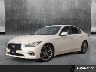 Used 2022 INFINITI Q50 Luxe w/ Cargo Package image 1