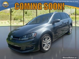 Used 2015 Volkswagen Golf TDI SEL w/ Lighting Package (SEL) image 1