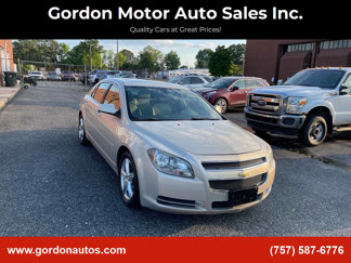 Used 2012 Chevrolet Malibu LT w/ Sunroof Package image 1
