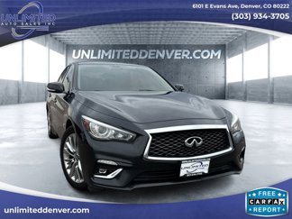 Used 2018 INFINITI Q50 Luxe w/ Essential Package (3.0T Luxe) image 1