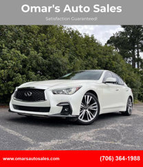Used 2021 INFINITI Q50 Sensory image 1