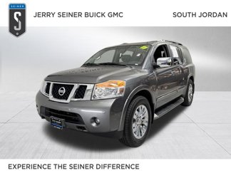 Used 2015 Nissan Armada Platinum w/ 2nd Row Captain Seat Package image 1