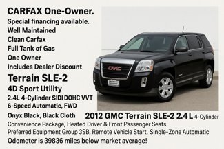 Used 2012 GMC Terrain SLE w/ Convenience Package image 1