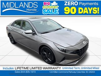 Used 2021 Hyundai Elantra Blue image 1