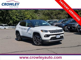 Certified 2022 Jeep Compass Limited w/ Sun and Sound Group image 1