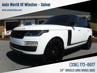 Used 2018 Land Rover Range Rover Long Wheelbase Supercharged image 1
