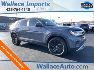 Certified 2022 Volkswagen Atlas Cross Sport SE w/ Panoramic Sunroof Package image 1
