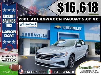 Used 2021 Volkswagen Passat 2.0T SE image 1