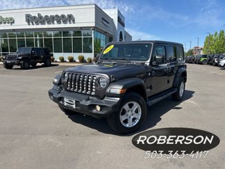 Certified 2021 Jeep Wrangler Unlimited Sport image 1
