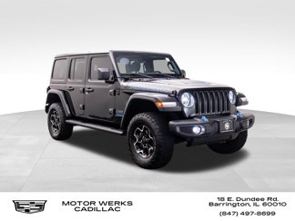 Used 2022 Jeep Wrangler Unlimited Rubicon 4xe w/ Cold Weather Group image 1