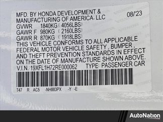 Used 2024 Honda Civic EX-L image 1