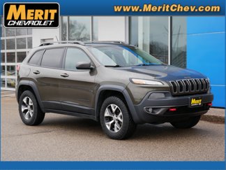 Used 2015 Jeep Cherokee Trailhawk w/ Leather Interior Group image 1
