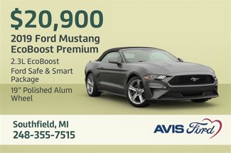 Used 2019 Ford Mustang Premium w/ Equipment Group 201A image 1