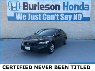 Used 2025 Honda Civic LX image 1