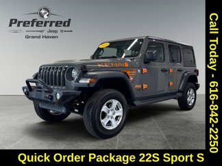 Used 2020 Jeep Wrangler Unlimited Sport S image 1