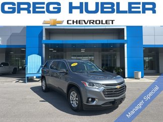 Used 2021 Chevrolet Traverse LT image 1