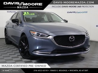 Certified 2021 MAZDA MAZDA6 Carbon Edition image 1