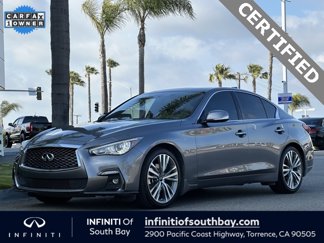 Certified 2022 INFINITI Q50 Sensory image 1
