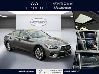 Certified 2022 INFINITI Q50 Luxe w/ Cargo Package image 1
