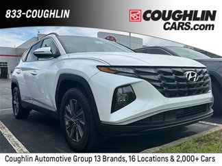 Used 2022 Hyundai Tucson Blue image 1