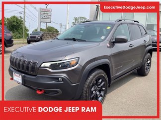 Used 2021 Jeep Cherokee Trailhawk w/ Premium Leather Package image 1