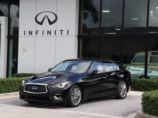 Certified 2022 INFINITI Q50 Luxe w/ Cargo Package image 1
