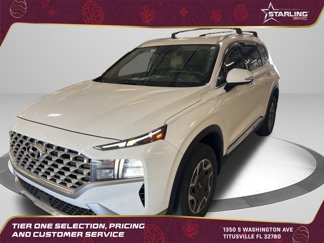 Used 2023 Hyundai Santa Fe Blue image 1