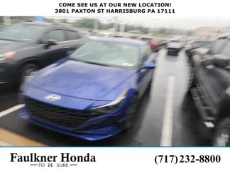 Used 2021 Hyundai Elantra Blue image 1