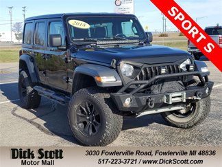 Used 2018 Jeep Wrangler Unlimited Sport S image 1