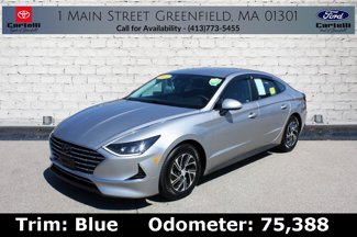 Used 2021 Hyundai Sonata Blue image 1