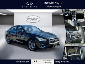 Certified 2022 INFINITI Q50 Luxe w/ Cargo Package image 1