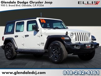 Used 2020 Jeep Wrangler Unlimited Sport image 1