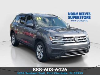 Certified 2019 Volkswagen Atlas S image 1