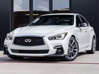 Used 2018 INFINITI Q50 Red Sport 400 w/ Proactive Package image 1