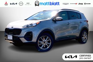 Certified 2022 Kia Sportage Nightfall Edition w/ Nighfall AWD Premium Package image 1