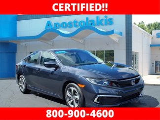 Certified 2020 Honda Civic LX image 1