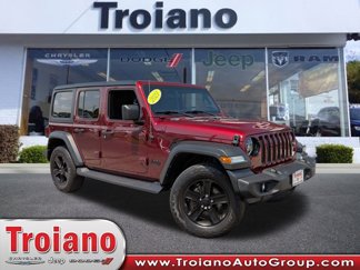 Certified 2021 Jeep Wrangler Unlimited Sport image 1